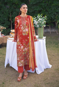 Humdum | Gardenia Lawn 24 | Printkari Lawn PLG 03 by HumDum - Designer Dress - Type: Ladies Clothes - Available at Libayah - 100% Original