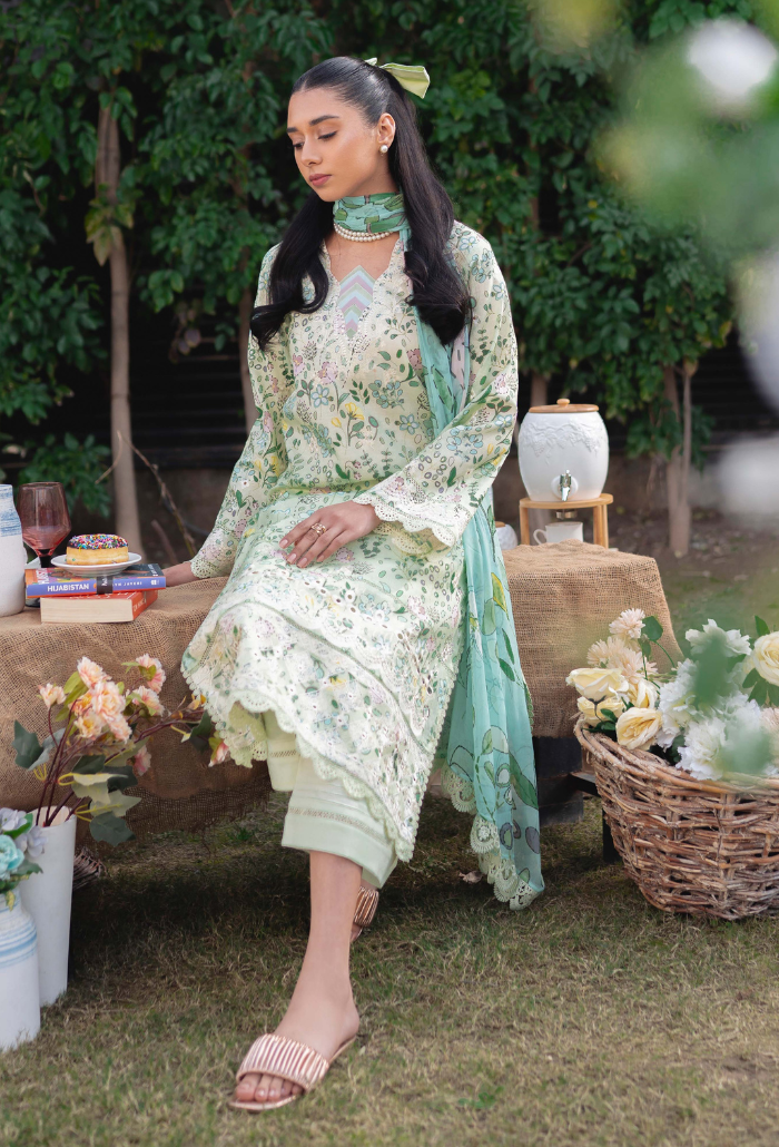 Humdum | Gardenia Lawn 24 | Printkari Lawn PLG 07 by HumDum - Designer Dress - Type: Ladies Clothes - Available at Libayah - 100% Original
