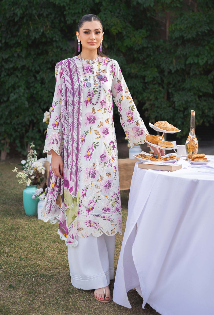 Humdum | Gardenia Lawn 24 | Printkari Lawn PLG 10 by HumDum - Designer Dress - Type: Ladies Clothes - Available at Libayah - 100% Original