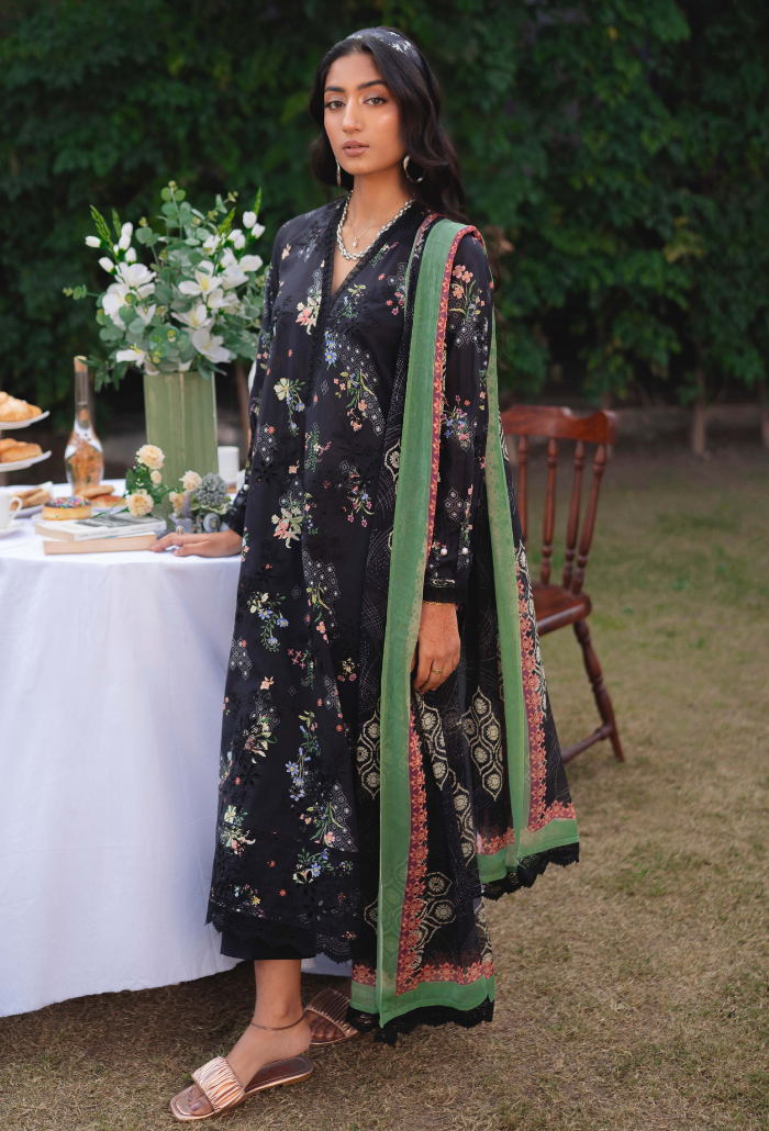 Humdum | Gardenia Lawn 24 |Printkari Lawn - PLG 01 by HumDum - Designer Dress - Type: Ladies Clothes - Available at Libayah - 100% Original