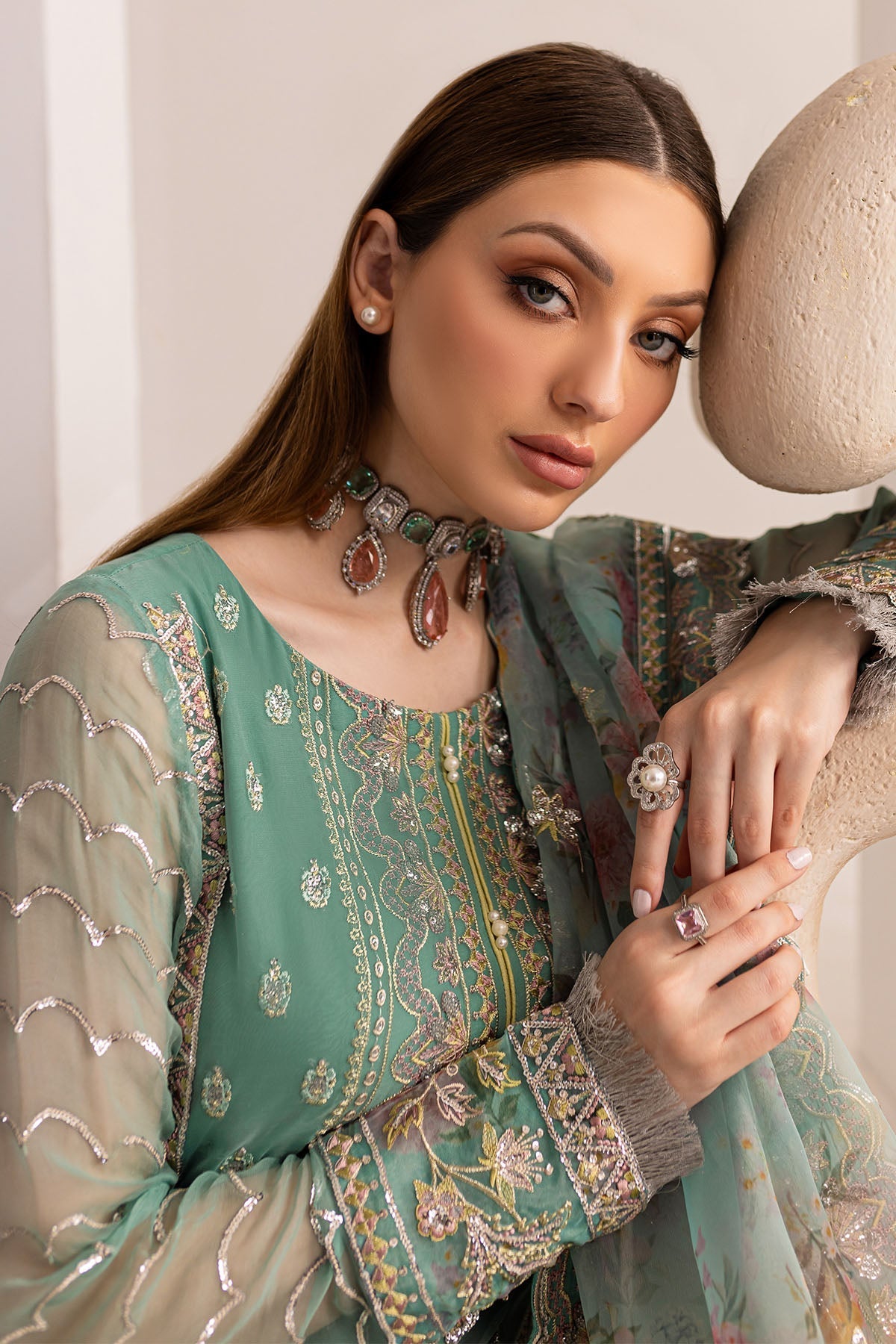 Nureh | Fancy Formals | NP-513 by Nureh - Designer Dress - Type: Formal - Available at Libayah - 100% Original