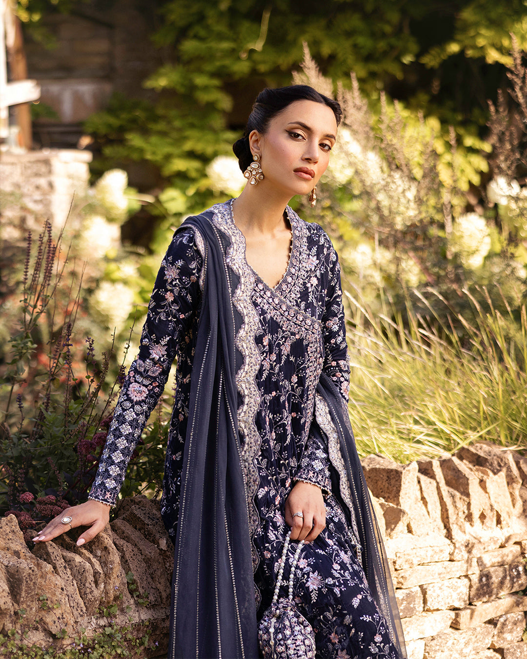 Faiza Saqlain | Adeen Formals | Darcel by Faiza Saqlain - Designer Dress - Type: Ladies Clothes - Available at Libayah - 100% Original