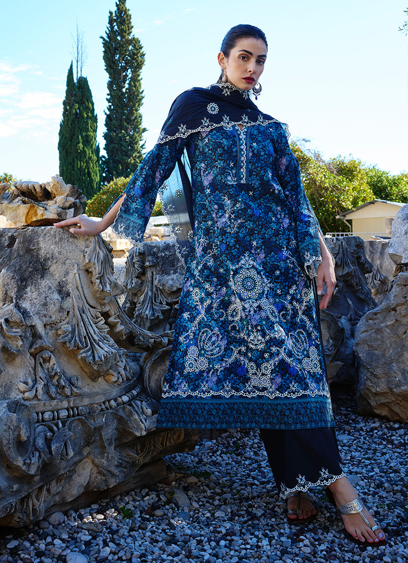 Image | Spring Printkari 25 | Zerina by Image - Designer Dress - Type: Ladies Clothes - Available at Libayah - 100% Original