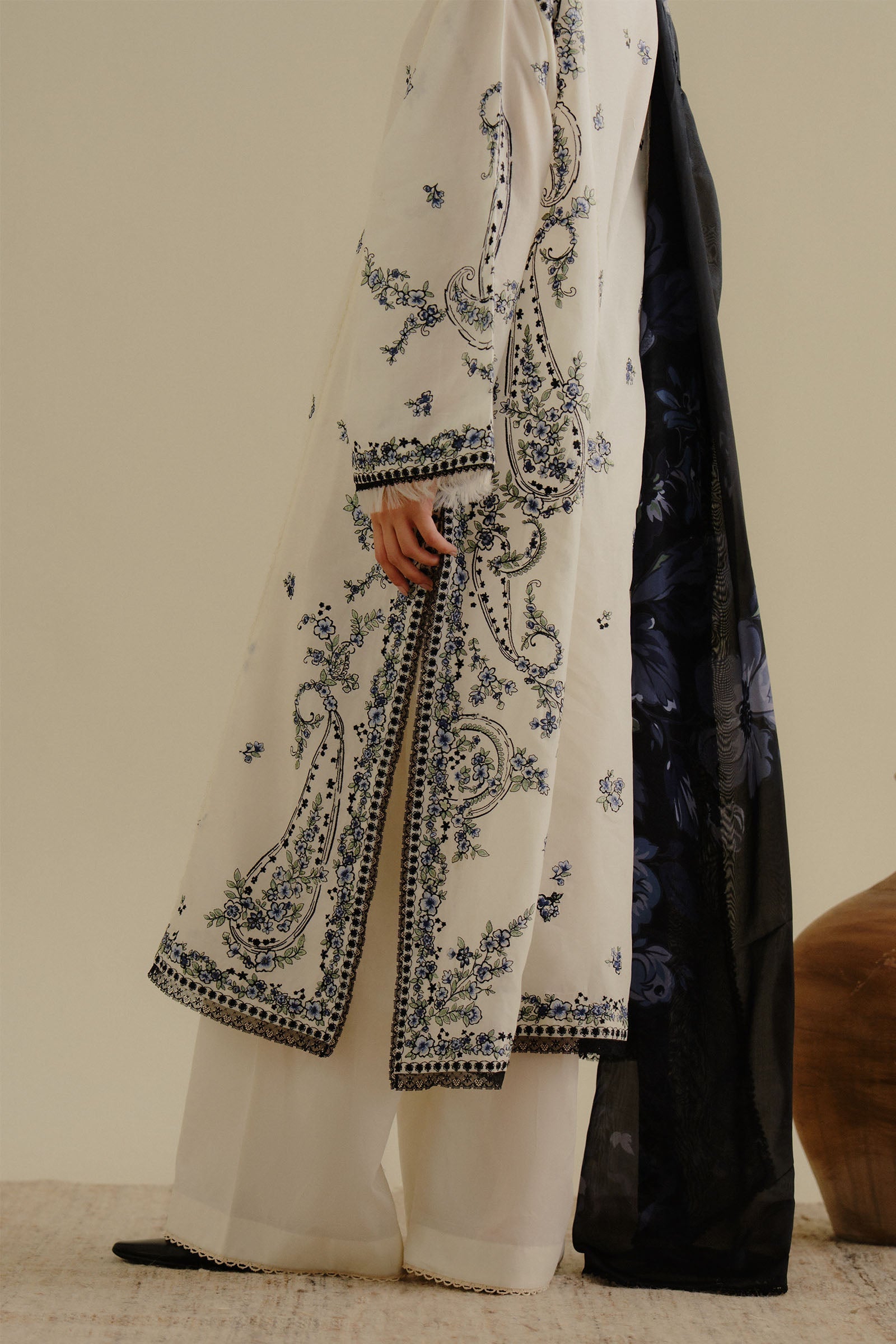 Zara Shahjahan | Coco Lawn 25 | Yana-4A by Zara Shahjahan - Designer Dress - Type: Ladies Clothes - Available at Libayah - 100% Original