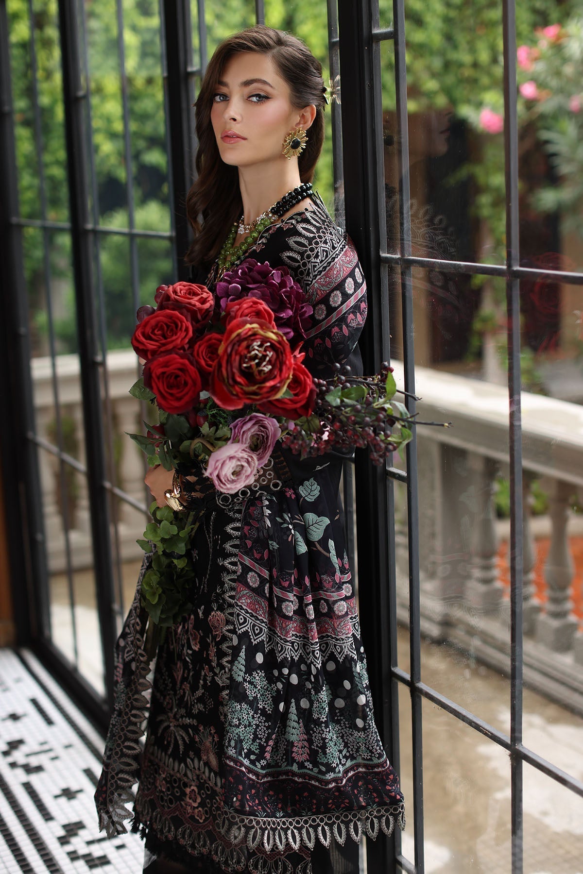 Nureh | Maya Lawn | NS-153 by Nureh - Designer Dress - Type: Ladies Clothes - Available at Libayah - 100% Original