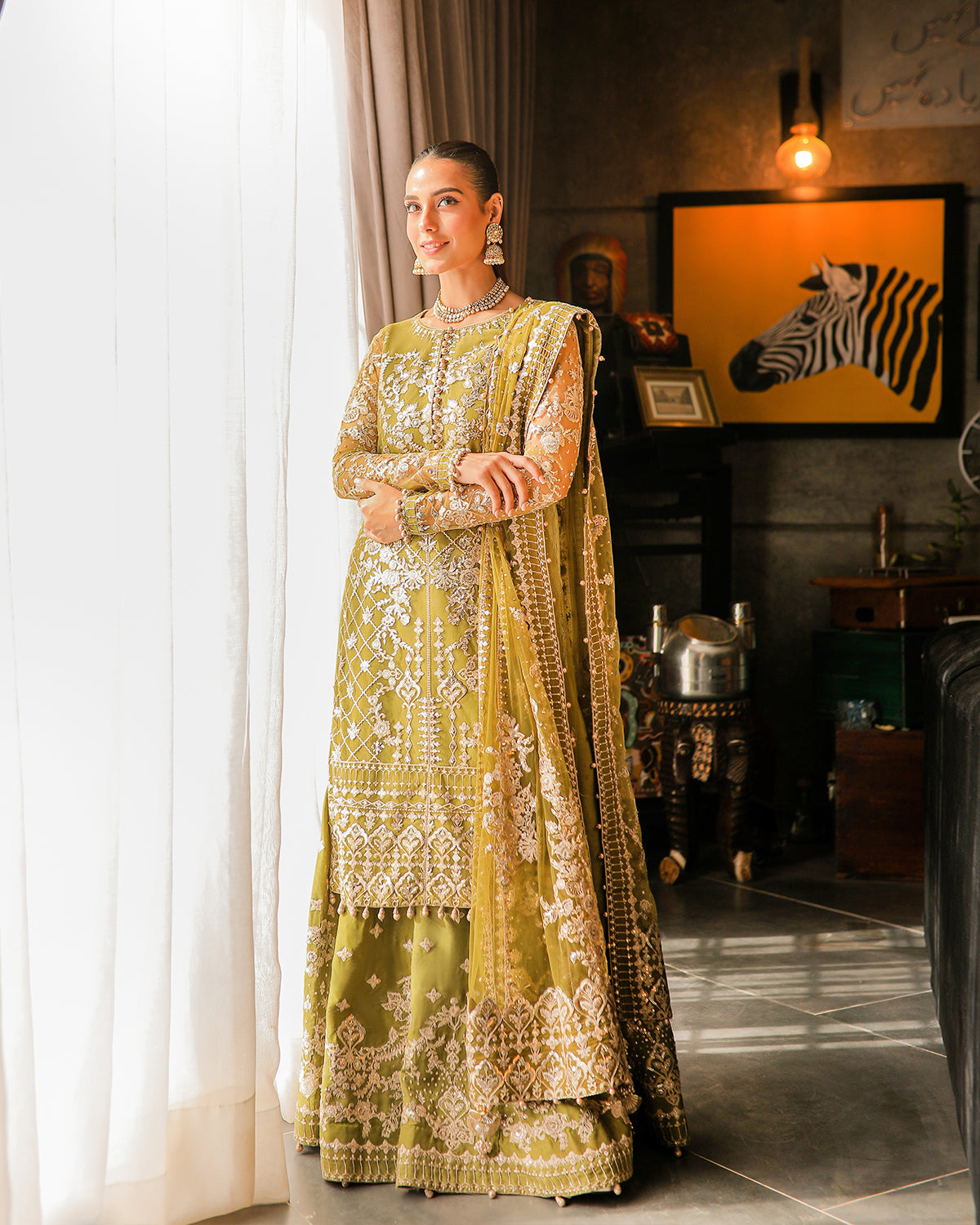 Faiza Saqlain | Nira Festive | Rozhin by Faiza Saqlain - Designer Dress  - Type : Wedding Dress - Available at Libayah - 100% Original 