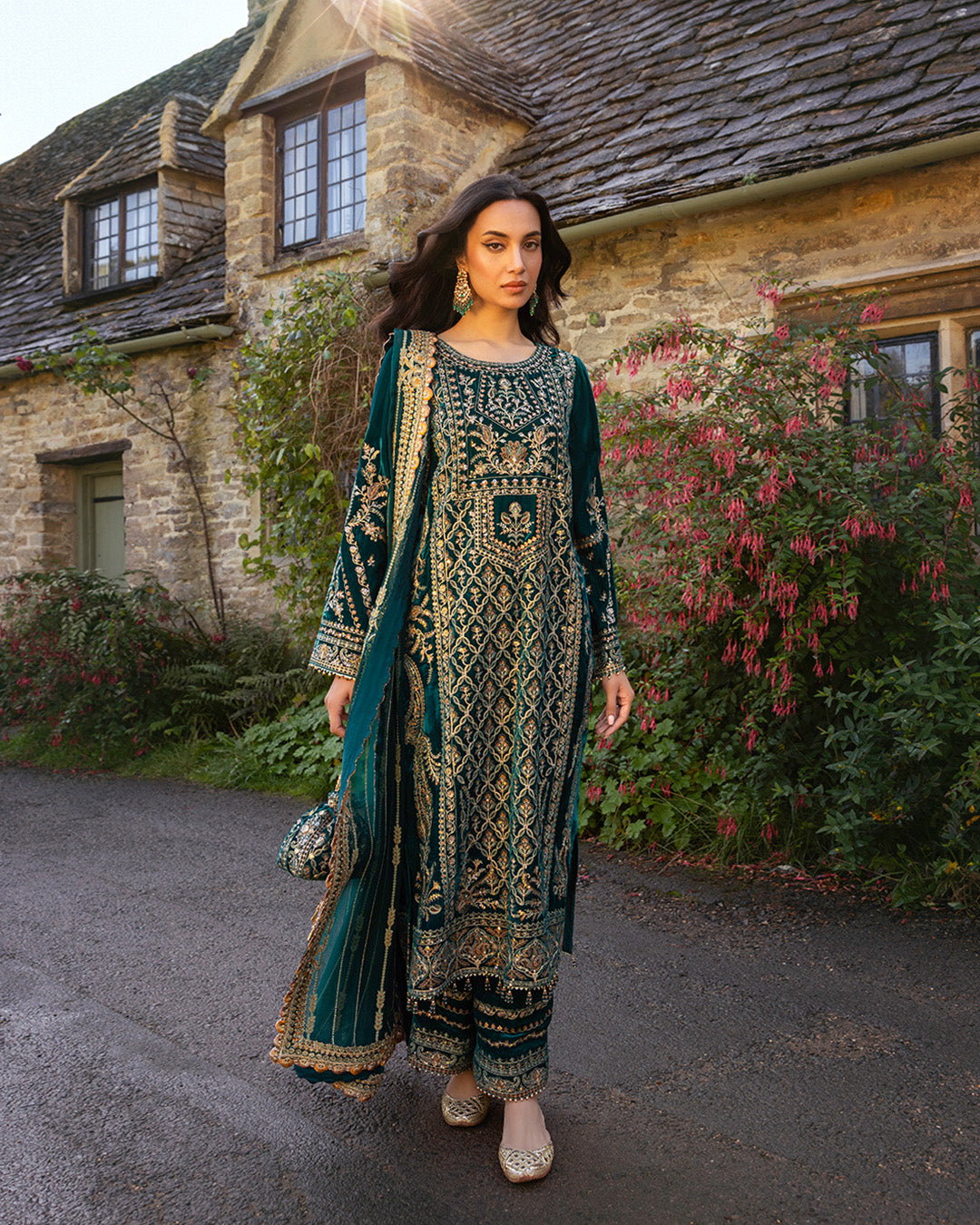 Faiza Saqlain | Adeen Formals | Merna by Faiza Saqlain - Designer Dress - Type: Ladies Clothes - Available at Libayah - 100% Original