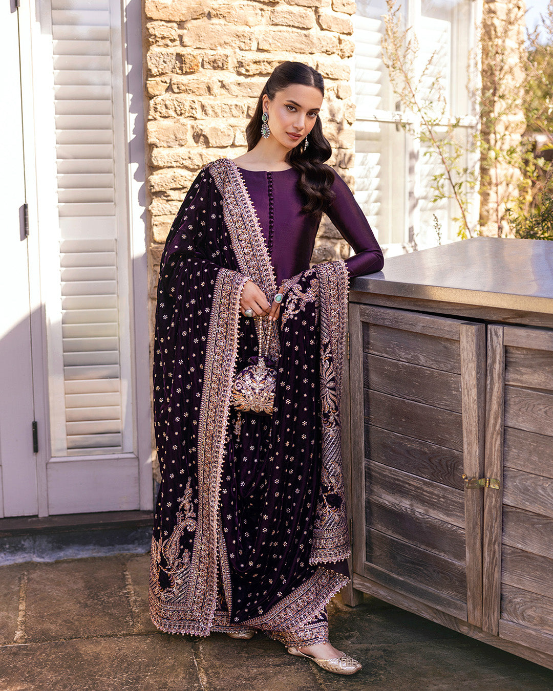 Faiza Saqlain | Adeen Formals | Vespera by Faiza Saqlain - Designer Dress - Type: Ladies Clothes - Available at Libayah - 100% Original
