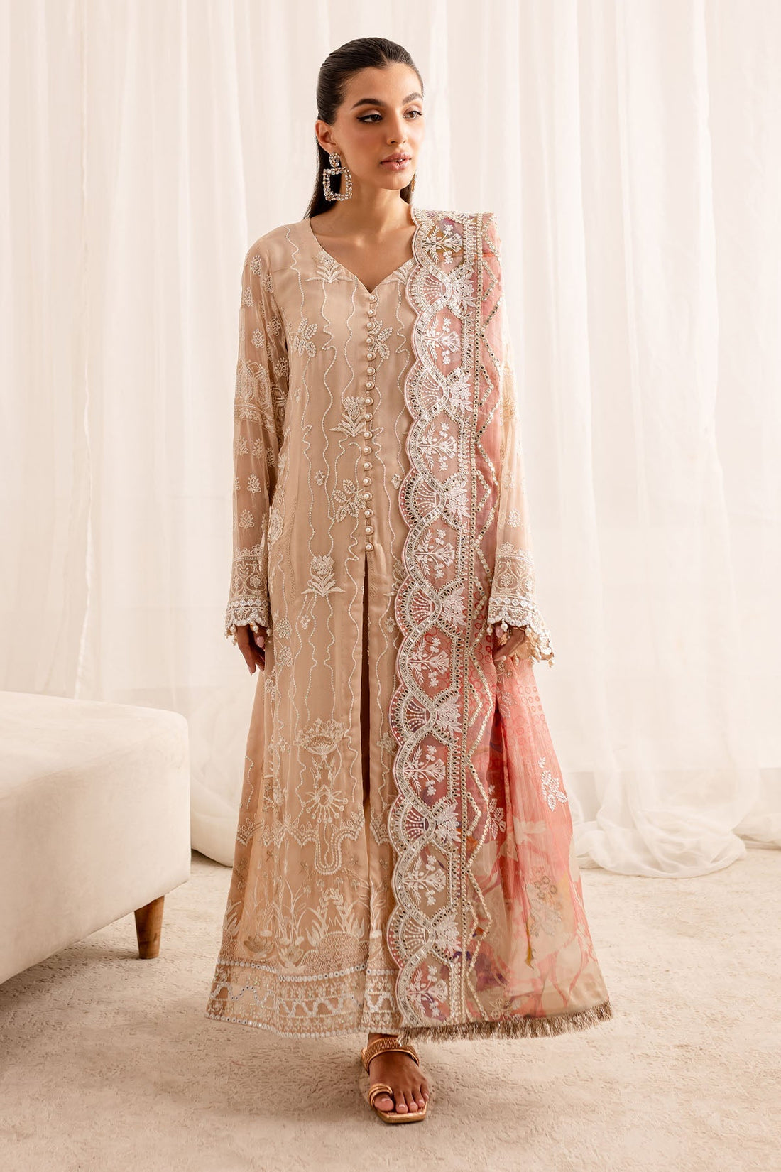 Nureh | Fancy Formals | NP-509 by Nureh - Designer Dress - Type: Formal - Available at Libayah - 100% Original