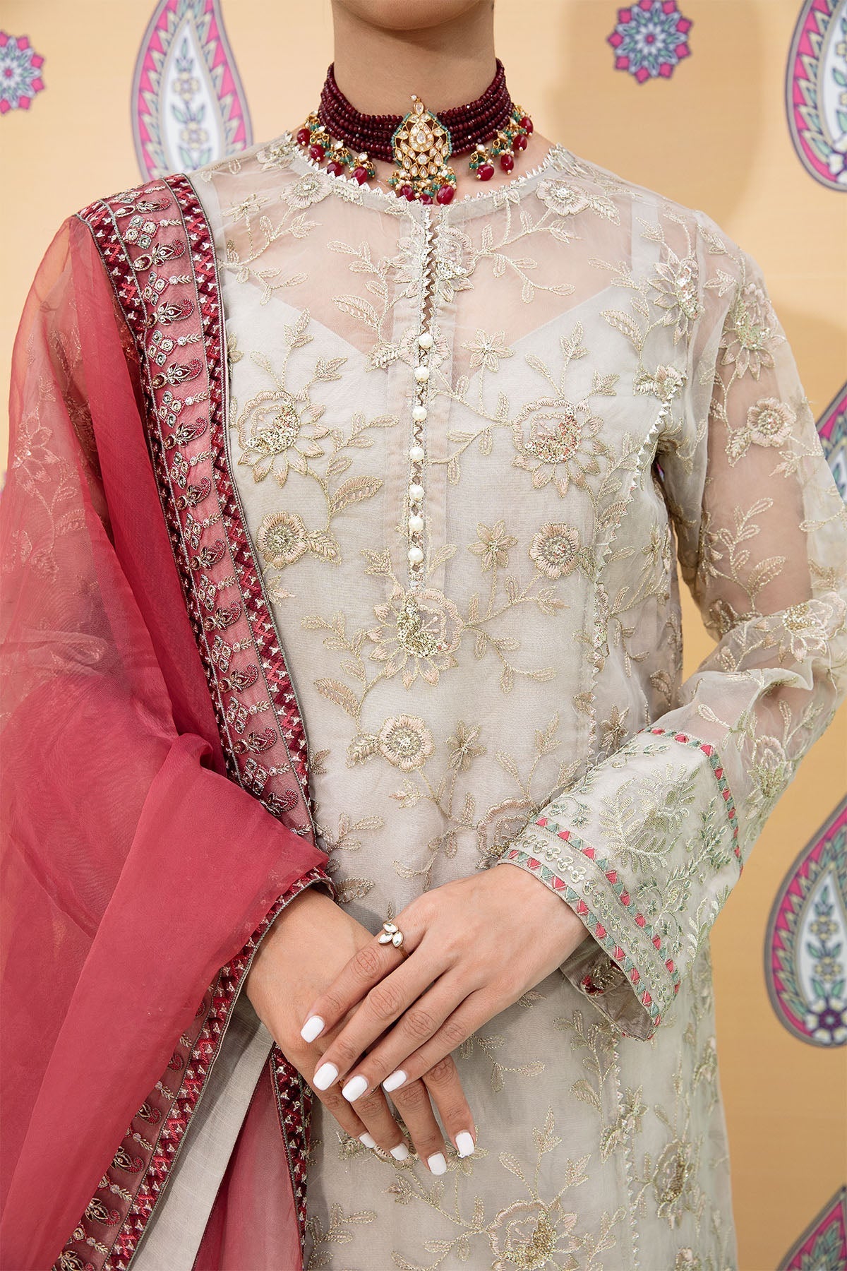 Nureh | Fancy Formals | NP-340 by Nureh - Designer Dress - Type: Formal - Available at Libayah - 100% Original