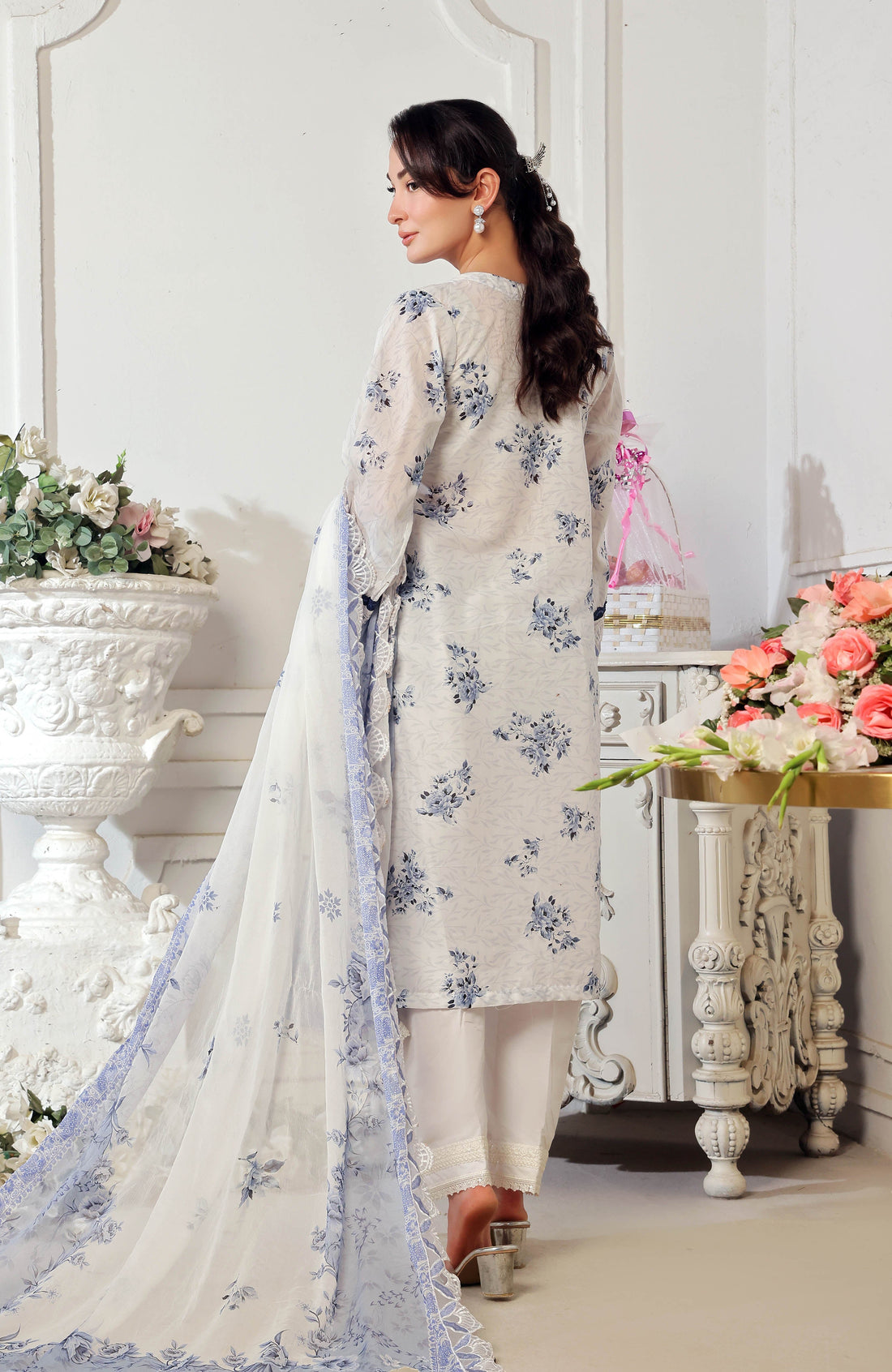 Al Zohaib | Applique Kari Cutwork Edit 25 | ACE-25-04 by Alzohaib - Designer Dress - Type: Ladies Clothes - Available at Libayah - 100% Original