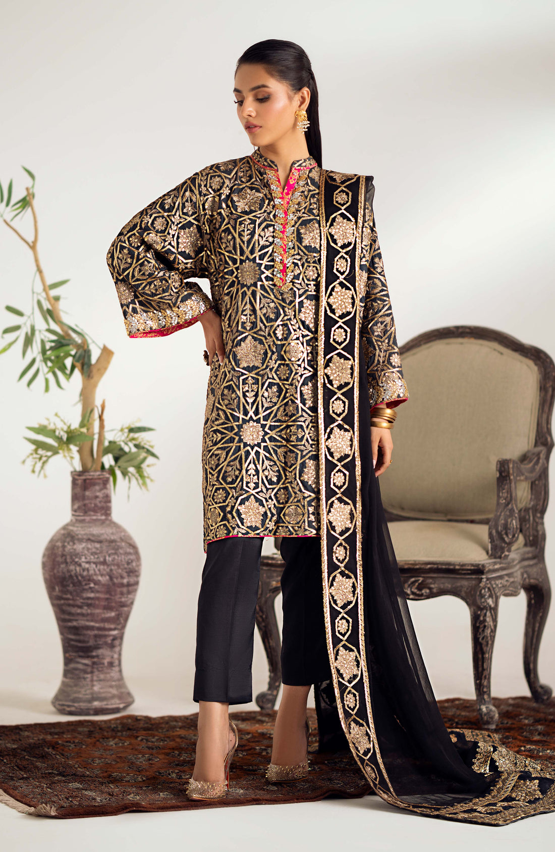 Maryum N Maria | Dastan Formals | ALIRA - MS40016 by Maryam N Maria - Designer Dress - Type: Ladies Clothes - Available at Libayah - 100% Original