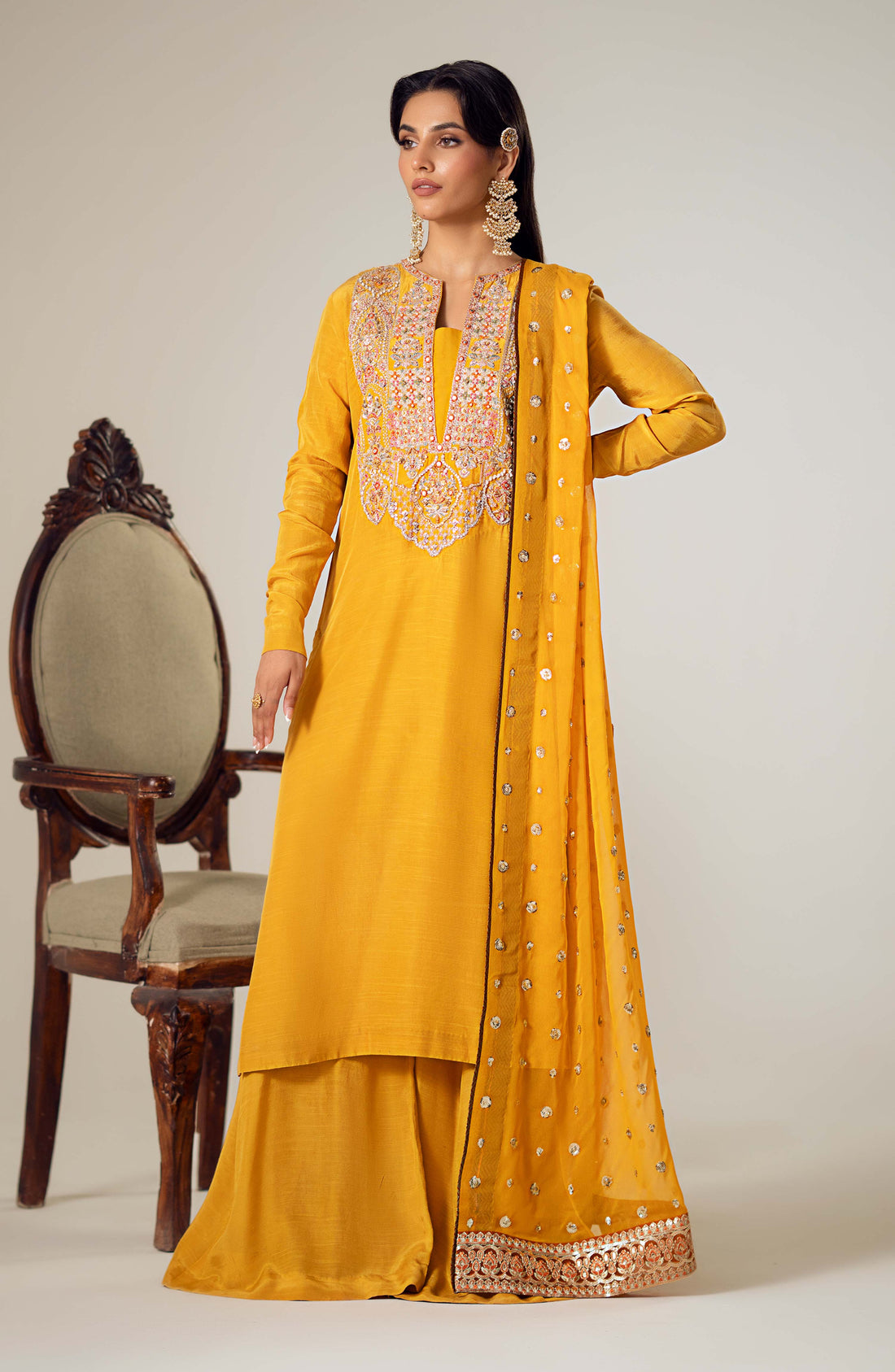 Maryum N Maria | Dastan Formals | NYRA - MS40018 by Maryam N Maria - Designer Dress - Type: Ladies Clothes - Available at Libayah - 100% Original