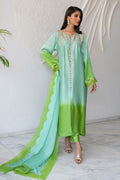 Chic Ophicial | Celenia Pret | Ombre Green by Chic Ophicial - Designer Dress - Type: Ladies Clothes - Available at Libayah - 100% Original