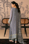 Cross Stitch | Luxe Atelier 24 | SMOKE BLUE by Cross Stitch - Designer Dress - Type: Ladies Clothes - Available at Libayah - 100% Original