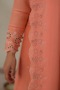 Cross Stitch | Chikankari Lawn 24 | CORAL HAZE by Cross Stitch - Designer Dress - Type: Ladies Clothes - Available at Libayah - 100% Original