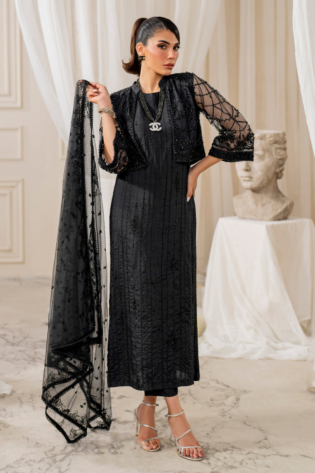 Naqshi | Lamour Evening Formals | SIARA by Naqshi - Designer Dress - Type: Luxury - Available at Libayah - 100% Original