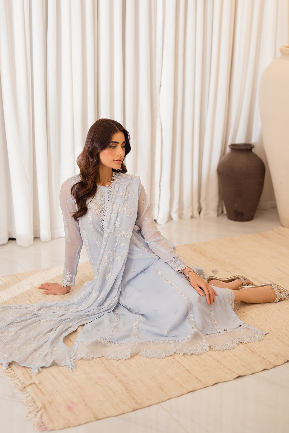Azure | Luxe Formals | Serenity Sky by Azure - Designer Dress - Type: Ladies Clothes - Available at Libayah - 100% Original
