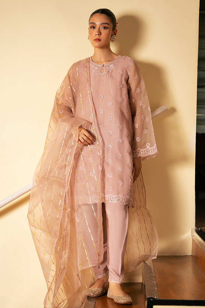 Cross Stitch | Luxury Pret | ROSE GLEAM by Cross Stitch - Designer Dress - Type: Luxury - Available at Libayah - 100% Original