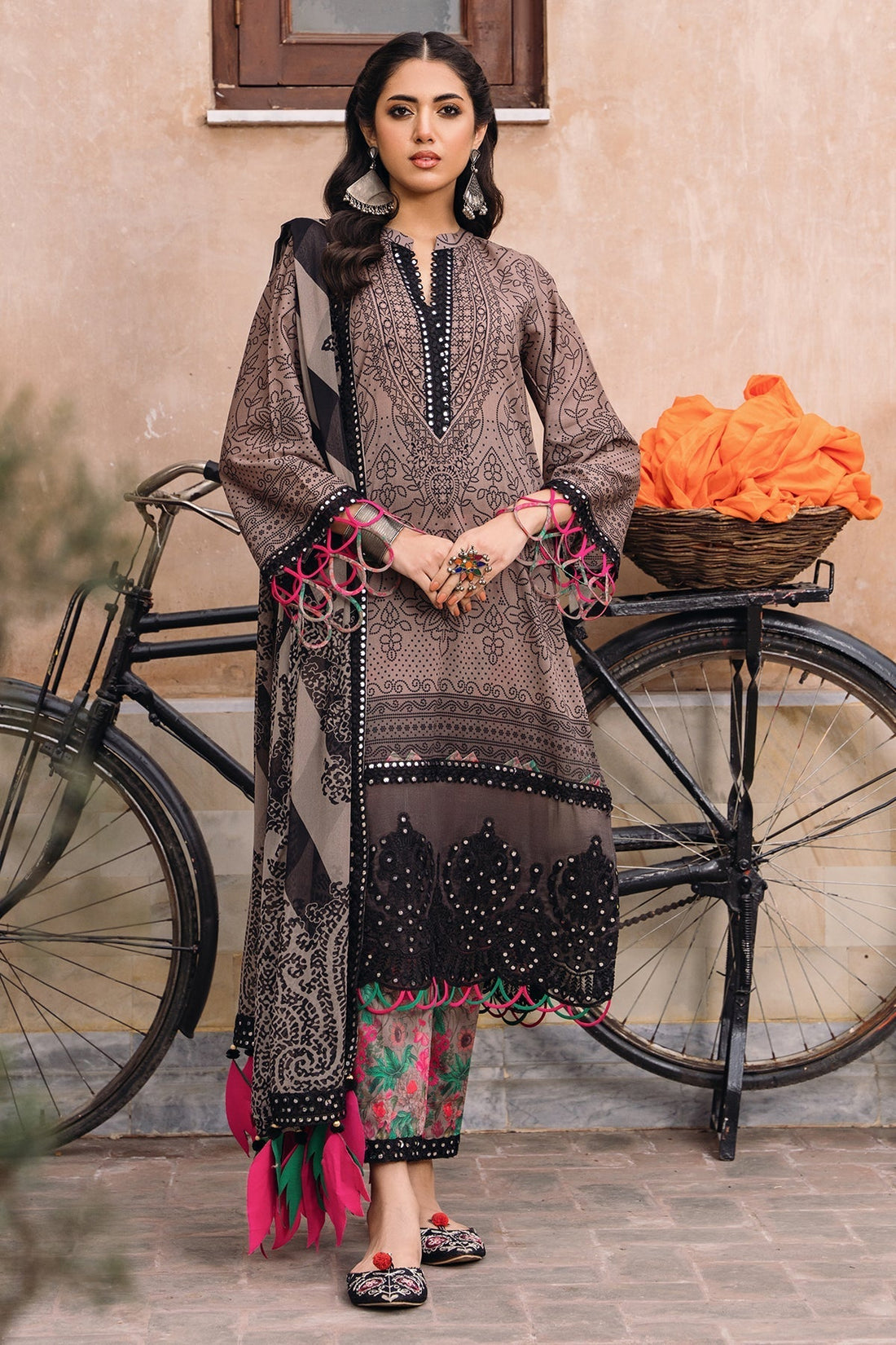 Charizma | Lawn Collection 24 | CH4-01 by Charizma - Designer Dress - Type: Casuals - Available at Libayah - 100% Original