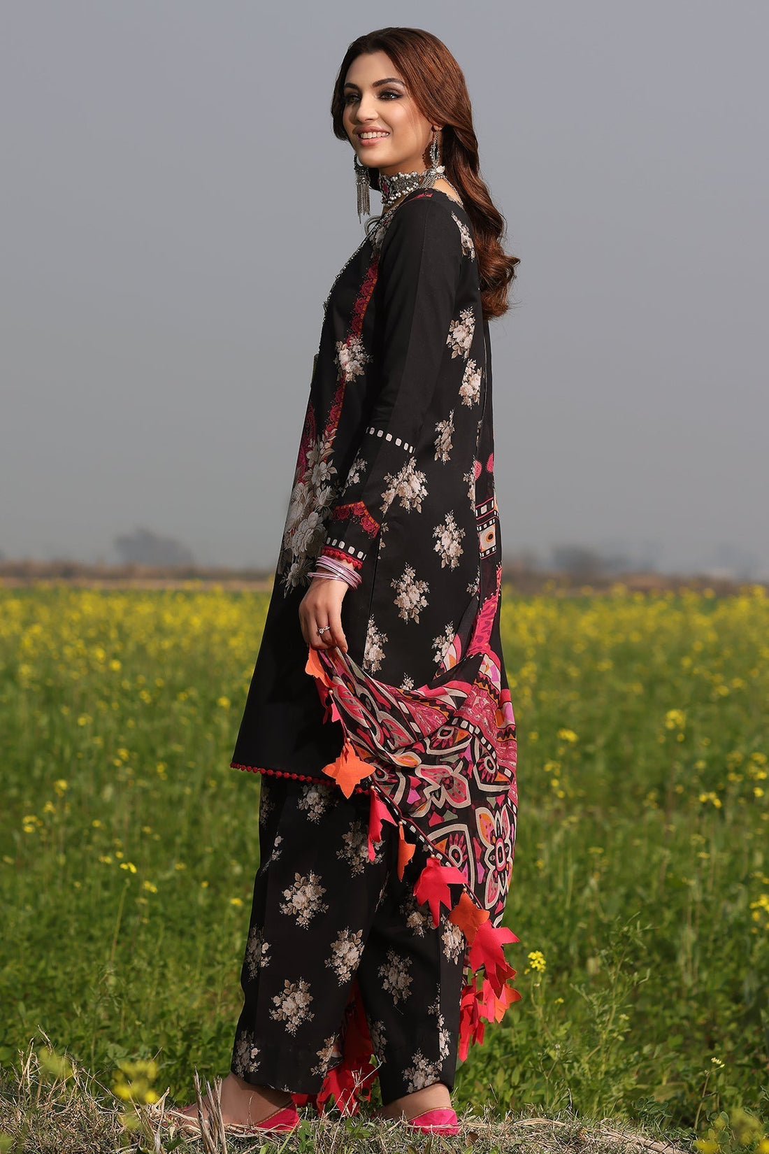 Charizma | Lawn Collection 24 | SP4-01 by Charizma - Designer Dress - Type: Casuals - Available at Libayah - 100% Original