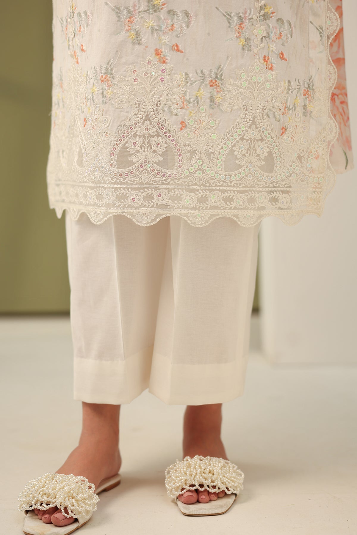 Baroque | Eid Printique | EMBROIDERED PRINTED LAWN UF-4181 by Baroque - Designer Dress - Type: Ladies Clothes - Available at Libayah - 100% Original