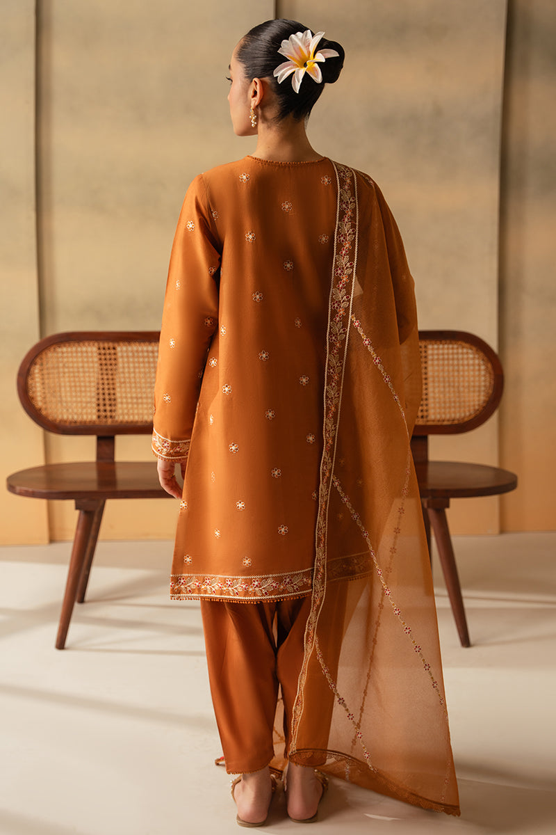 Cross Stitch | Mahiri Embroidered Lawn 24 | RUSTIC AURA by Cross Stitch - Designer Dress - Type: Ladies Clothes - Available at Libayah - 100% Original