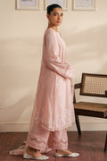Cross Stitch | Embroidered Lawn Mahiri 24 | SILVER PINK by Cross Stitch - Designer Dress - Type: Luxury - Available at Libayah - 100% Original