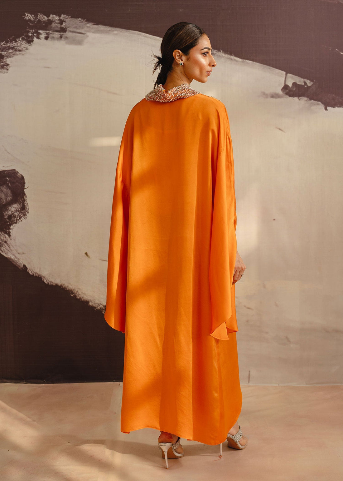 Mahgul | Eye of Cemal | Mandarin Glow by Mahgul - Designer Dress - Type: Ladies Clothes - Available at Libayah - 100% Original