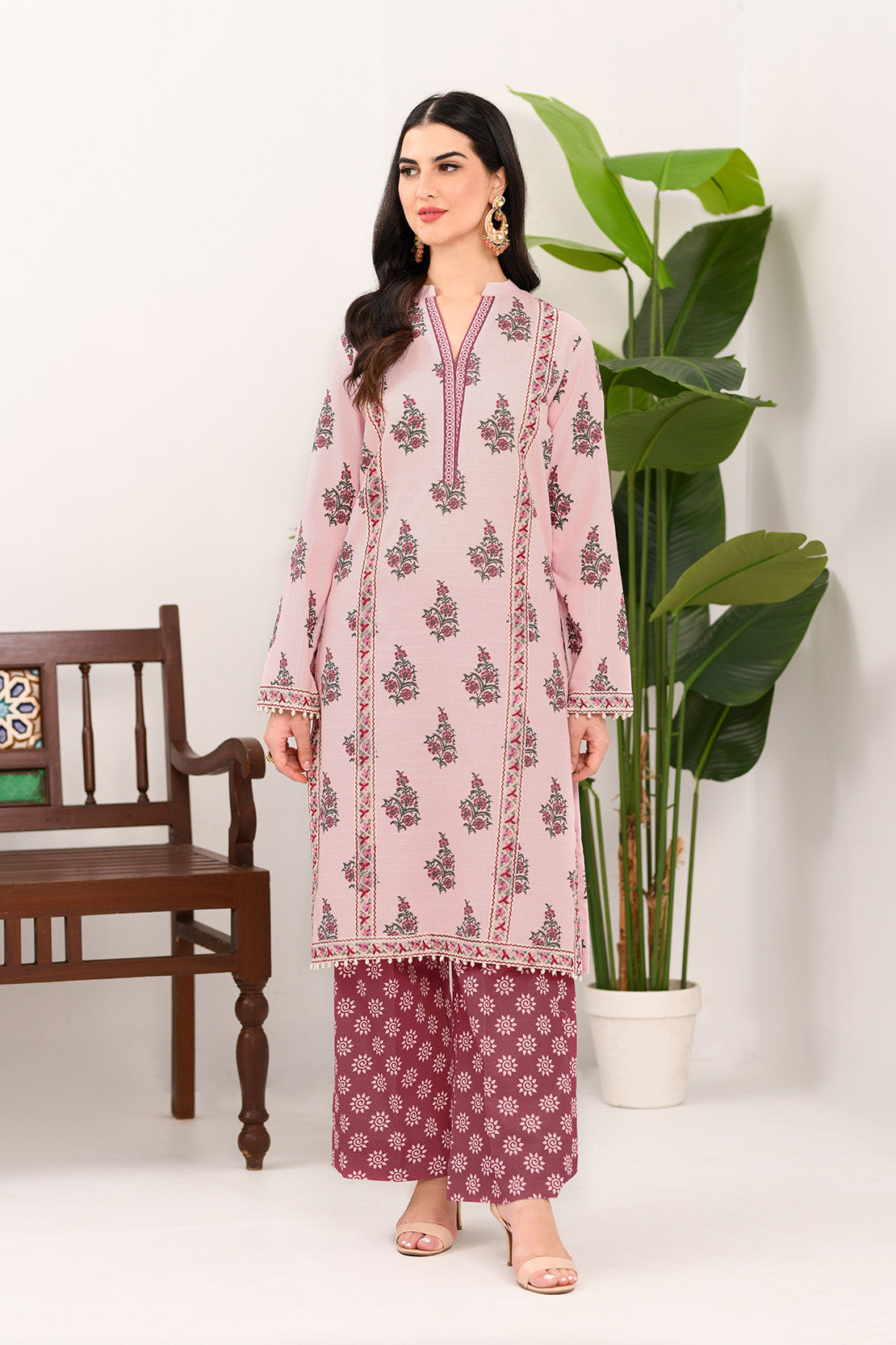 So Kamal | Winter Khaddar | KHADDAR SUIT SK04 by So Kamal - Designer Dress - Type: Ladies Clothes - Available at Libayah - 100% Original