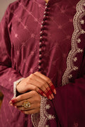 Cross Stitch | Mahiri Embroidered Lawn 24 | VIOLET QUARTZ by Cross Stitch - Designer Dress - Type: Ladies Clothes - Available at Libayah - 100% Original