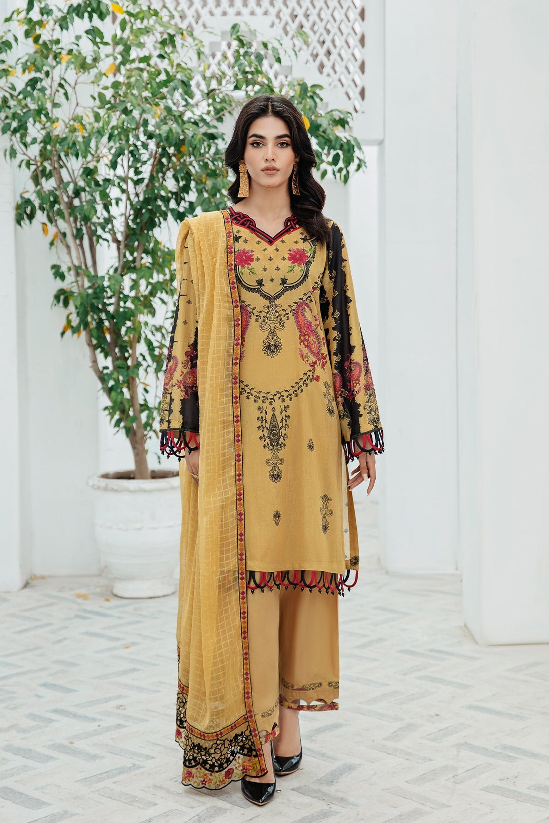 Charizma | Lawn Collection 24 | AS4-12 by Charizma - Designer Dress - Type: Casuals - Available at Libayah - 100% Original