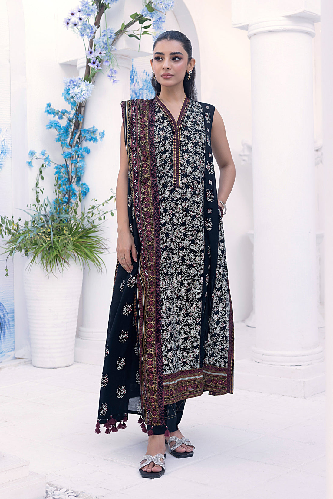 LSM | Winter Marina 24 | 0001-D by LSM - Designer Dress - Type: Ladies Clothes - Available at Libayah - 100% Original