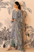 Cross Stitch | Luxe Atelier 24 | SMOKE BLUE by Cross Stitch - Designer Dress - Type: Ladies Clothes - Available at Libayah - 100% Original