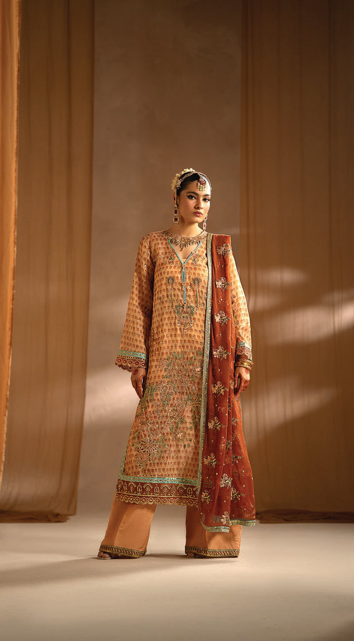 Myeesha | Nayab Formals | Marjan by Myeesha - Designer Dress - Type: Ladies Clothes - Available at Libayah - 100% Original