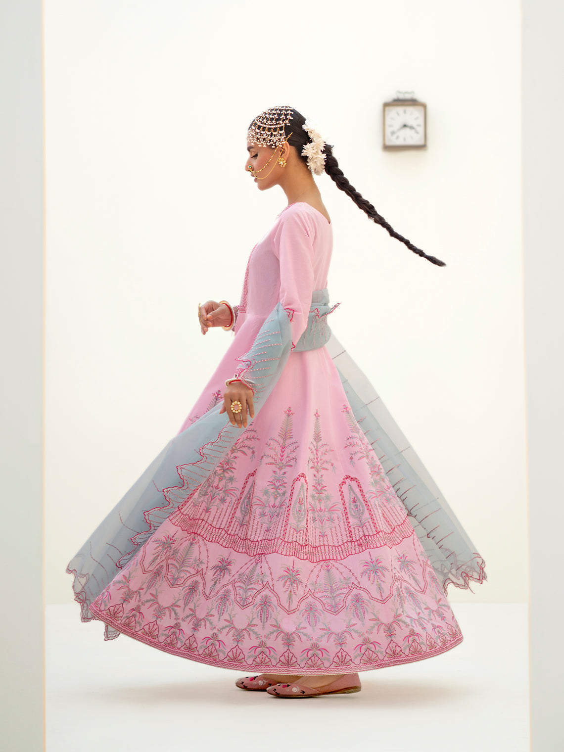Fozia Khalid | Eid Edit 24 | Cranberry Pink by Fozia Khalid - Designer Dress - Type: Ladies Clothes - Available at Libayah - 100% Original