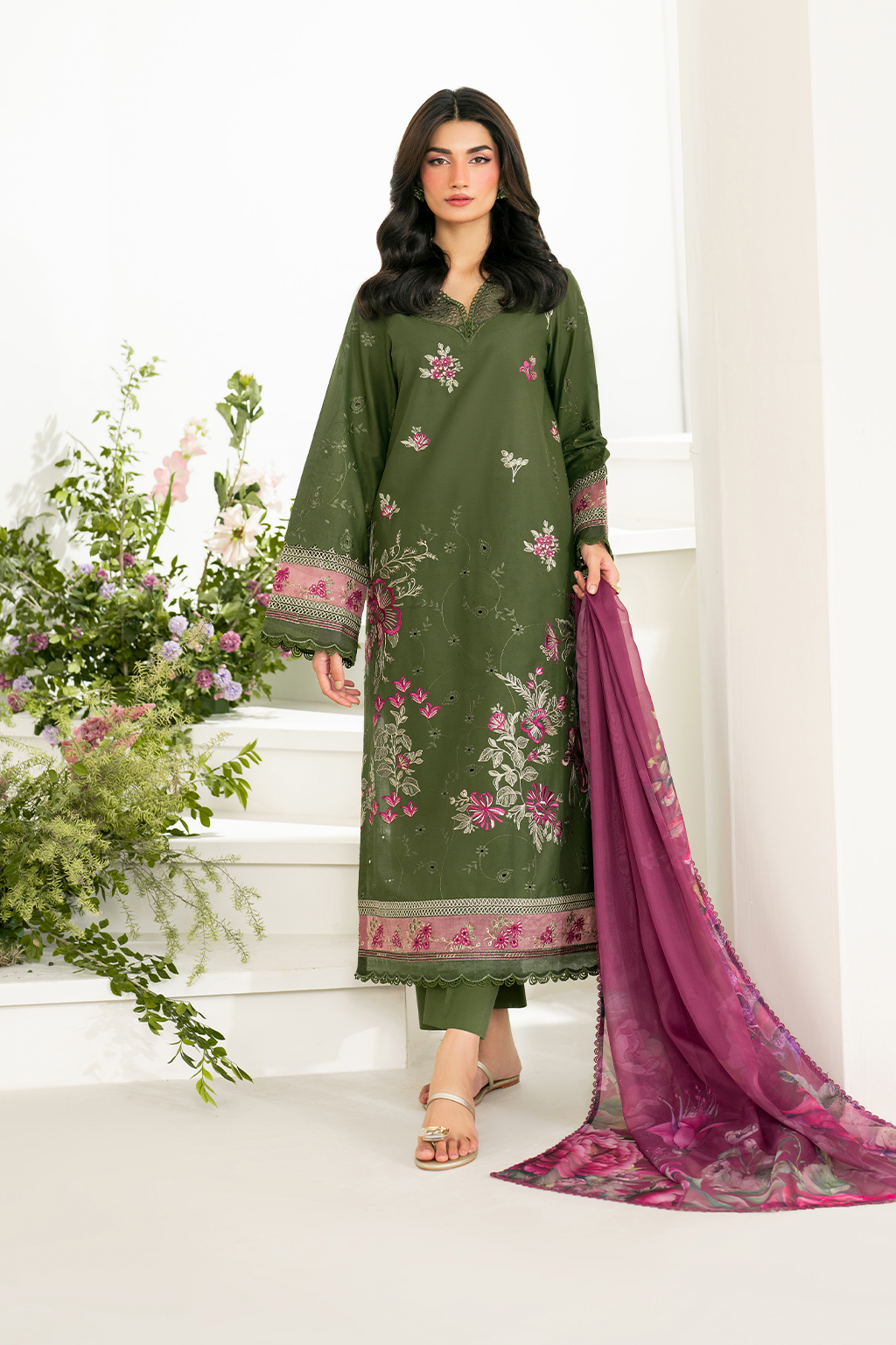 Iznik | Festive Edition | IFE-02 by Iznik - Designer Dress - Type: Ladies Clothes - Available at Libayah - 100% Original