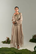 Ammara Khan | Lily Luxury Formals 24 | NUDE ROSE KAFTAN (D-06) by Ammara Khan - Designer Dress - Type: Ladies Clothes - Available at Libayah - 100% Original
