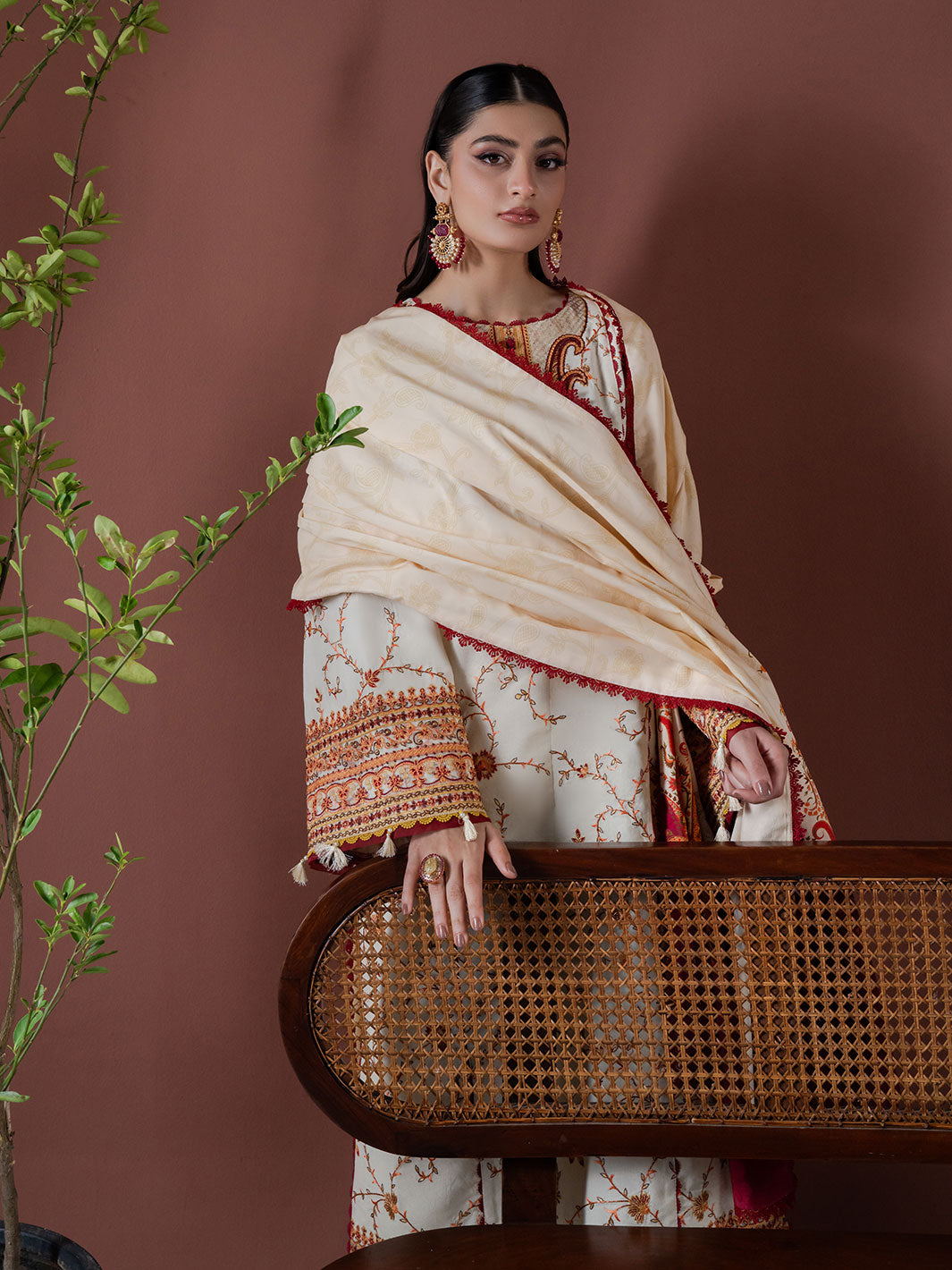 Faiza Faisal | Winter Edit 2024 | ADA by Faiza Faisal - Designer Dress - Type: Ladies Clothes - Available at Libayah - 100% Original