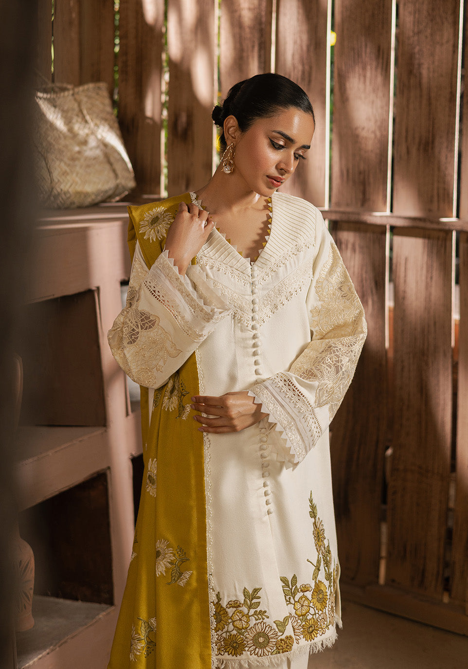 Zarqash | Kaya Casual Pret Fall 24 | ZQ 0010 EVYN by Zarqash - Designer Dress - Type: Ladies Clothes - Available at Libayah - 100% Original