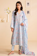 Cross Stitch | Daily Wear | MYSTIQUE BLUE by Cross Stitch - Designer Dress - Type: Casuals - Available at Libayah - 100% Original
