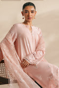 Cross Stitch | Embroidered Lawn Mahiri 24 | SILVER PINK by Cross Stitch - Designer Dress - Type: Luxury - Available at Libayah - 100% Original