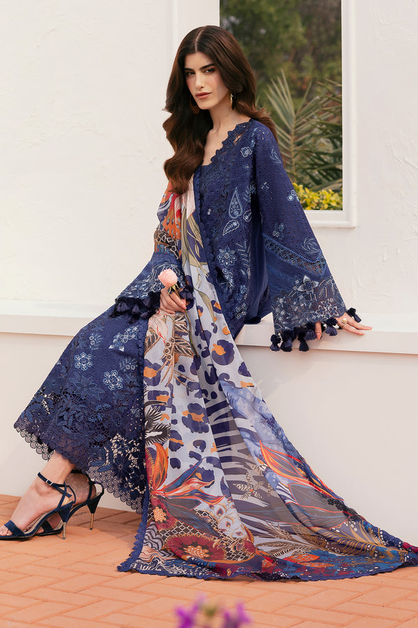 Baroque | Eid Lawn 25 | EL-D07 by Baroque - Designer Dress - Type: Ladies Clothes - Available at Libayah - 100% Original
