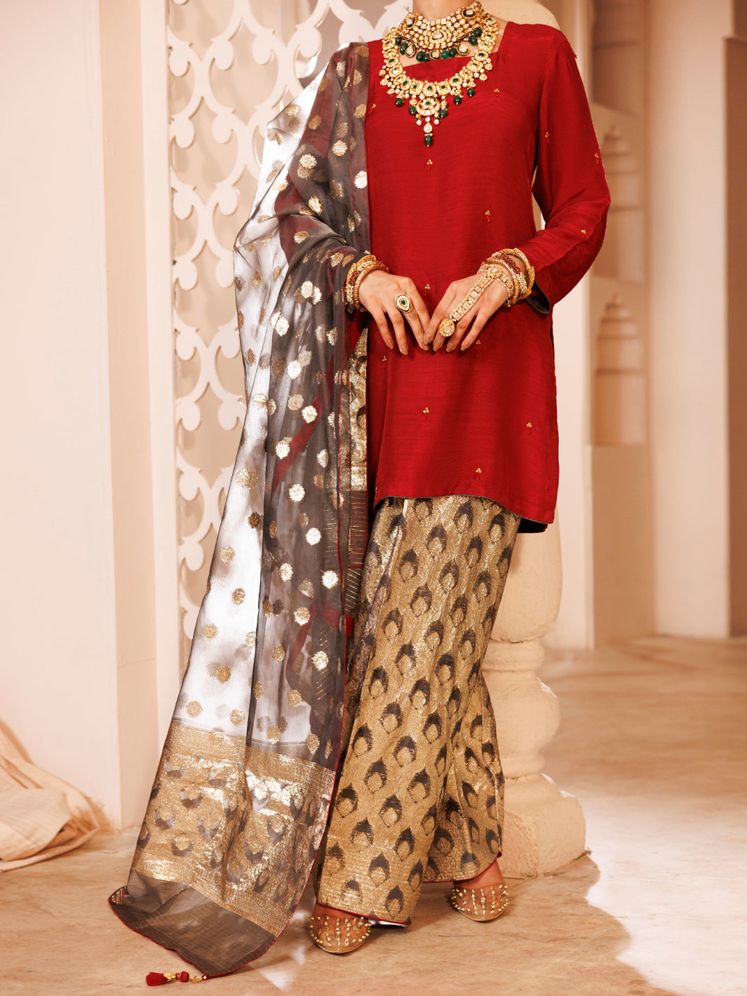 Almirah | Signature Series 25 | AL-3PS-LS-484 by Almirah - Designer Dress - Type: Ladies Clothes - Available at Libayah - 100% Original