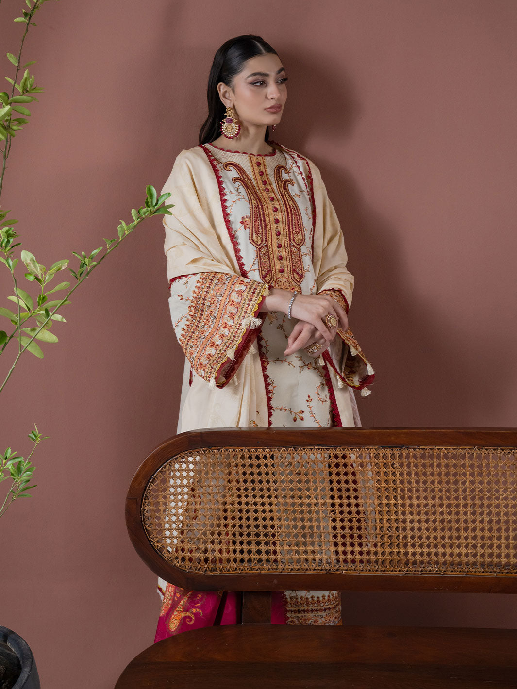 Faiza Faisal | Winter Edit 2024 | ADA by Faiza Faisal - Designer Dress - Type: Ladies Clothes - Available at Libayah - 100% Original