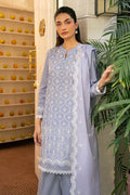 Cross Stitch | Mahiri Embroidered Lawn 24 | LILAC WHISPER by Cross Stitch - Designer Dress - Type: Ladies Clothes - Available at Libayah - 100% Original