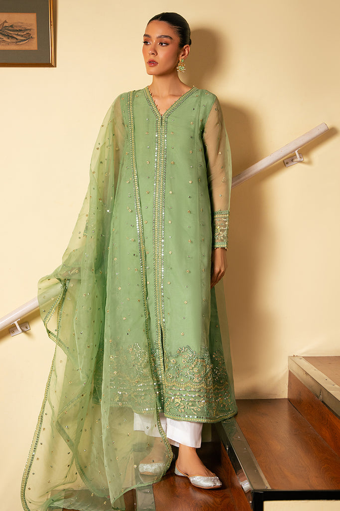 Cross Stitch | Luxury Pret | FORGED ELEGANCE by Cross Stitch - Designer Dress - Type: Luxury - Available at Libayah - 100% Original