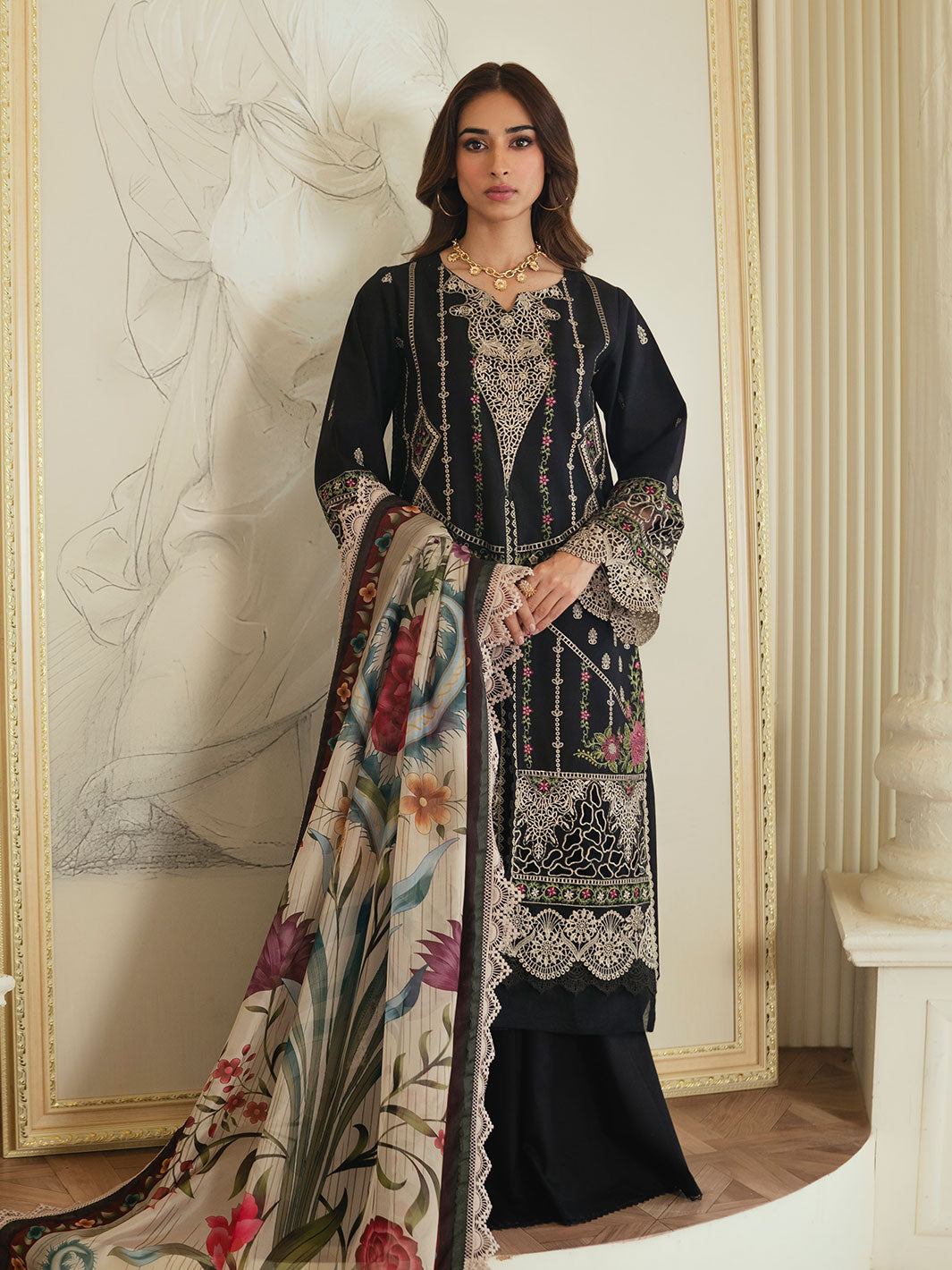 Faiza Faisal | Celine Eid Collection 24 | MEHR by Faiza Faisal - Designer Dress - Type: Ladies Clothes - Available at Libayah - 100% Original