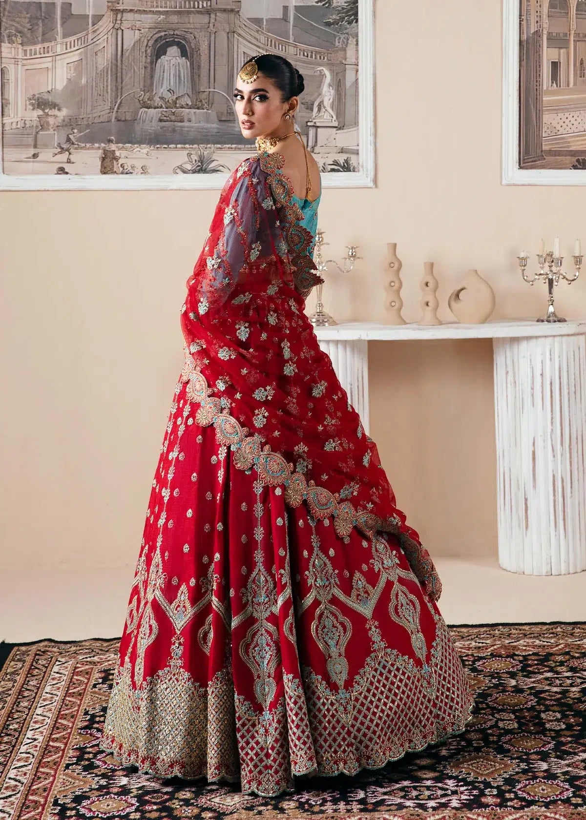Dastoor | Noor-E-Jahan Wedding Collection'24 | Mumtaz by Dastoor - Designer Dress - Type: Ladies Clothes - Available at Libayah - 100% Original