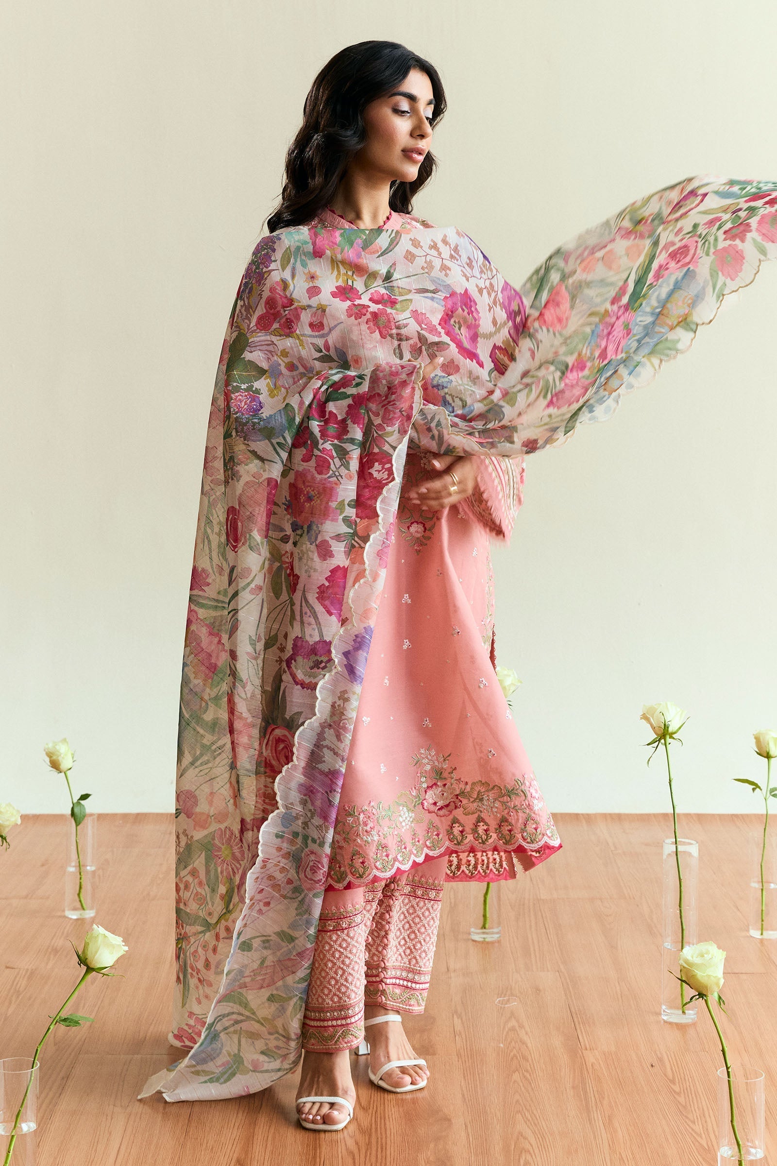 Zara Shahjahan | Coco Eid Edit | Sable-D9 by Zara Sahjahan - Designer Dress - Type: Ladies Clothes - Available at Libayah - 100% Original